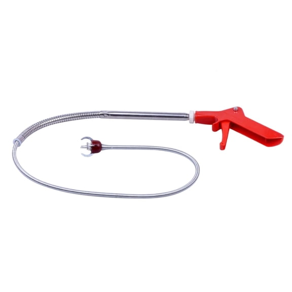 70.9 In / 1.8 Meters Toilet Snake Drain Clog Remover, Flexible Grabber Claw to Retrieve Lost Items, Strong Steel Clog Unclogging Tool, Toilet Dredge for Tub, Sink, Toilet