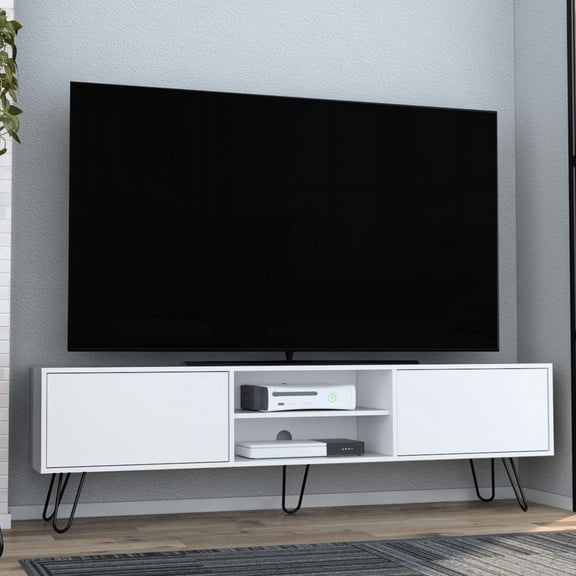 70.9"W Surface, Hidden Storage Drawers / Suitable for Larger TVs in Living Area