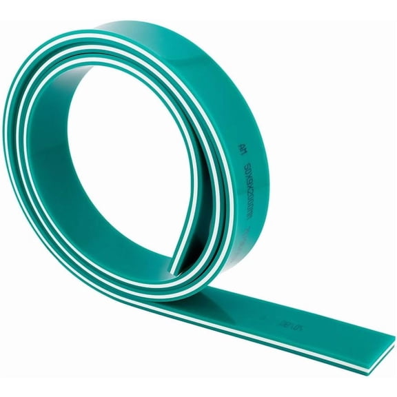 70/90/70 Durometer 2m/2.19 Yards Silk Screen Printing Squeegee Rubber Blade Roll 1.97 inch Wide Adhesive Veneer Edge Trim 0.35 inch Thick Squeegee Blade DIY