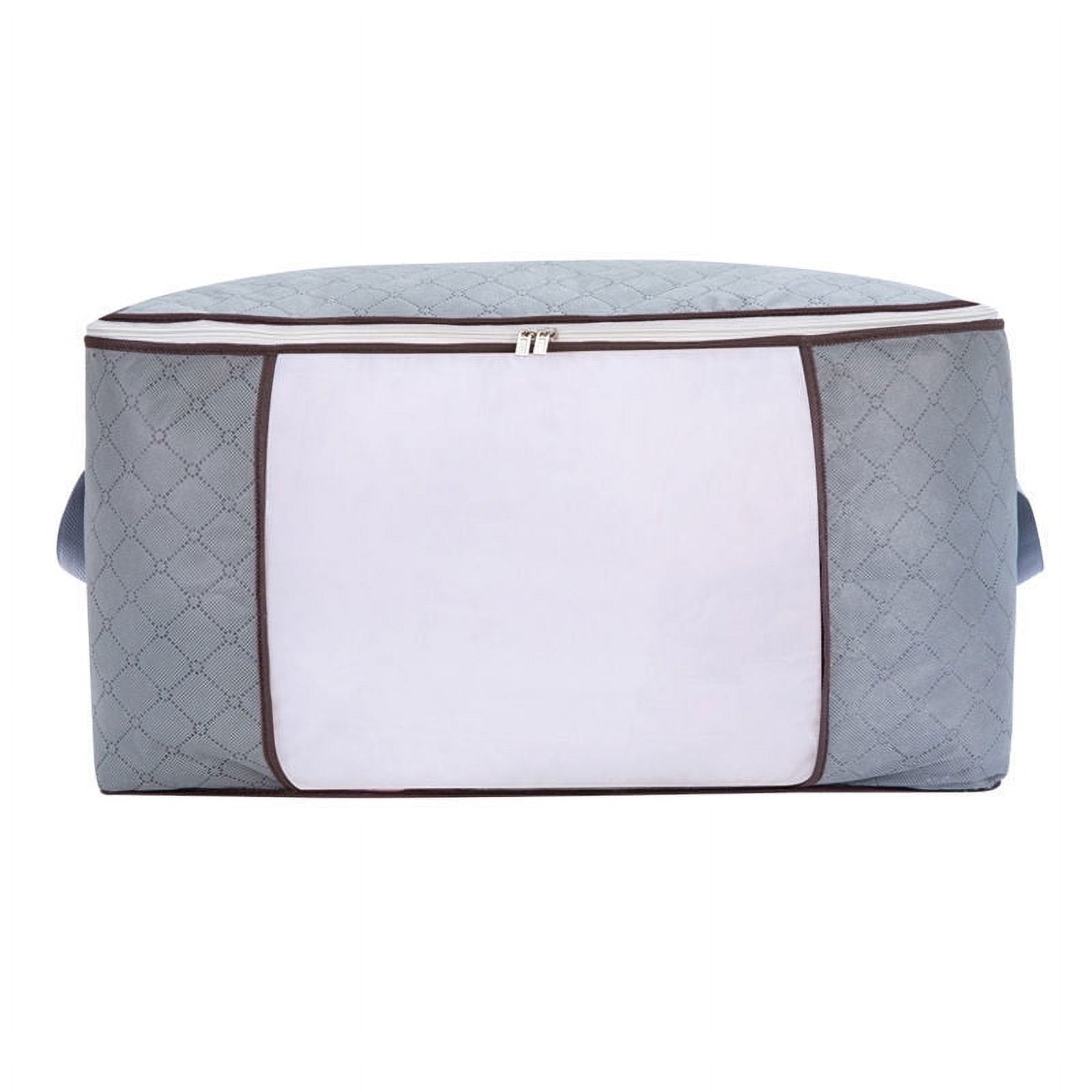 70/90L Large Capacity Clothes Storage Bag Foldable Blanket Storage ...