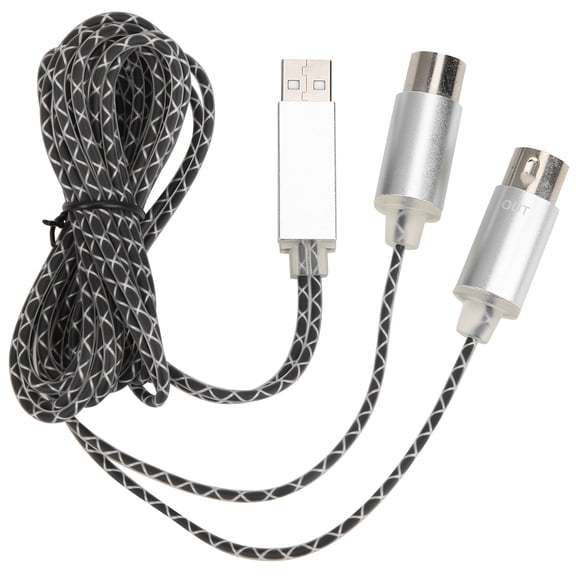 70.9in Cable to USB IN-OUT Converter Cable with Indicator Light FTP Processing Chip Metal Shell