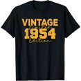 thumbnail image 1 of 70 Birthday Decorations Men Best of 1954 BDay 70th Birthday T-Shirt, 1 of 3
