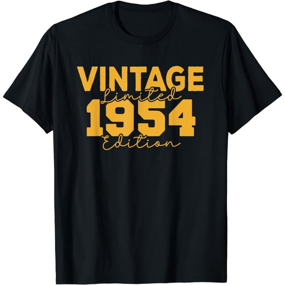 70 Birthday Decorations Men Best of 1954 BDay 70th Birthday T-Shirt