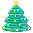 thumbnail image 1 of Swimline 70" Christmas Tree Inflatable Pool Mattress Raft, 1 of 4