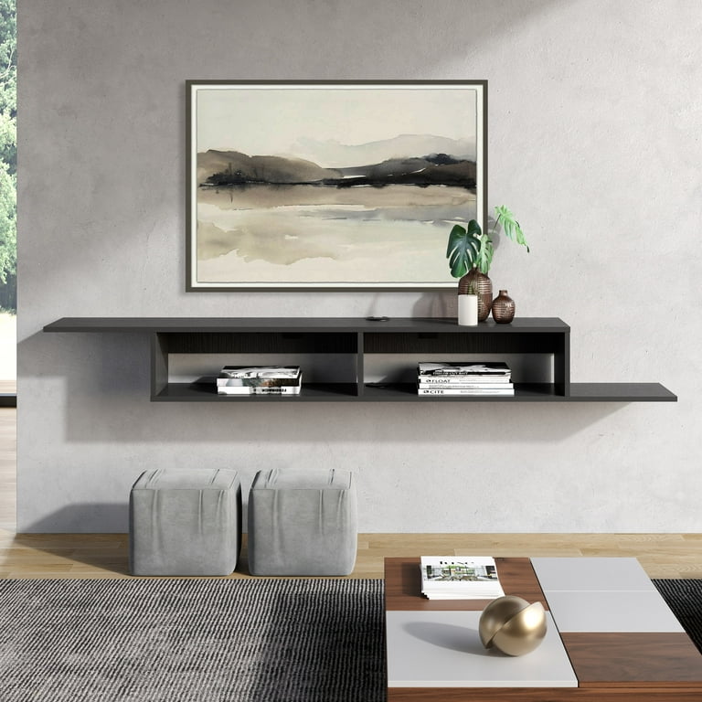 Floating tv shelf sale walmart