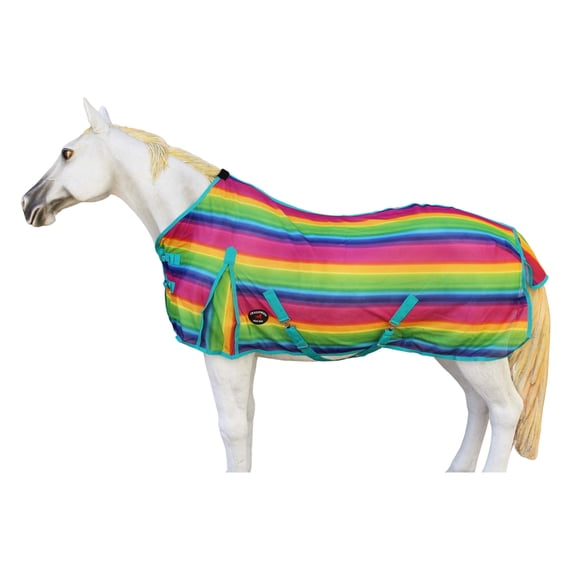 Challenger Horse Equine Summer Scrim Sheet Fly Sheet Spring Airflow Mesh Serape 7351