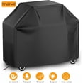 thumbnail image 1 of 70 inch BBQ Grill Cover for Outdoor Grill, Waterproof Heavy-Duty Barbecue Gas Grill Cover for 4-7 Burner Barbecue Grill, Black (70“x 24”x48“), 1 of 7