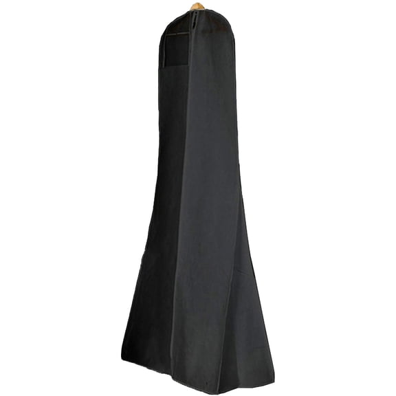 70-Inch Extra Large Fish Tail Wedding Dress Dust Cover Bag with Pocket, Non-woven Fabric Garment Bag for Long Gowns, Coats and Formal Wear Storage and Protection