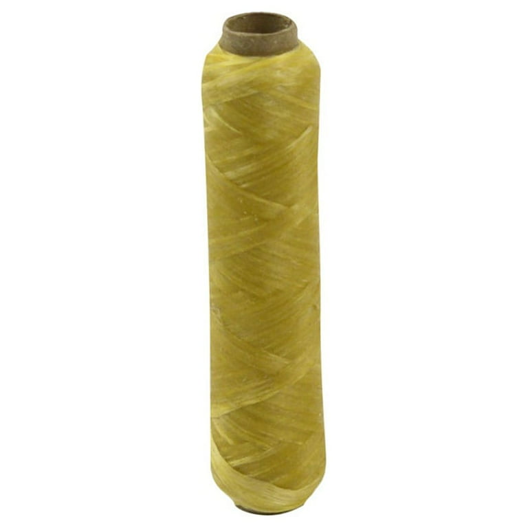 1 Roll Natural Sinew Waxed Beading Craft Poly Thread Spool Artificial Wax Sinue 1 Roll Natural Sinew Waxed Beading Craft Poly Thread Spool Artificial Wax Sinue