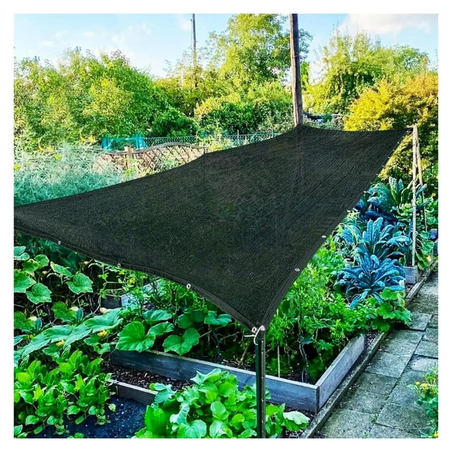 70 Mesh Shade Cloth with Grommets 20x20 FT Durable Sunblock UV