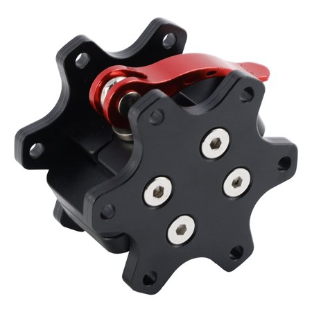 70 Mm Steering Wheel For Thrustmaster/logitech Black