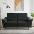 thumbnail image 1 of 70" Modern Sofa Couches, Chenille 2-Seater Luxurious Sofa Deep Seats, Upholstered Sofa Cushion & Removable Cover, Comfy Sofa Couch, Grey, 1 of 9