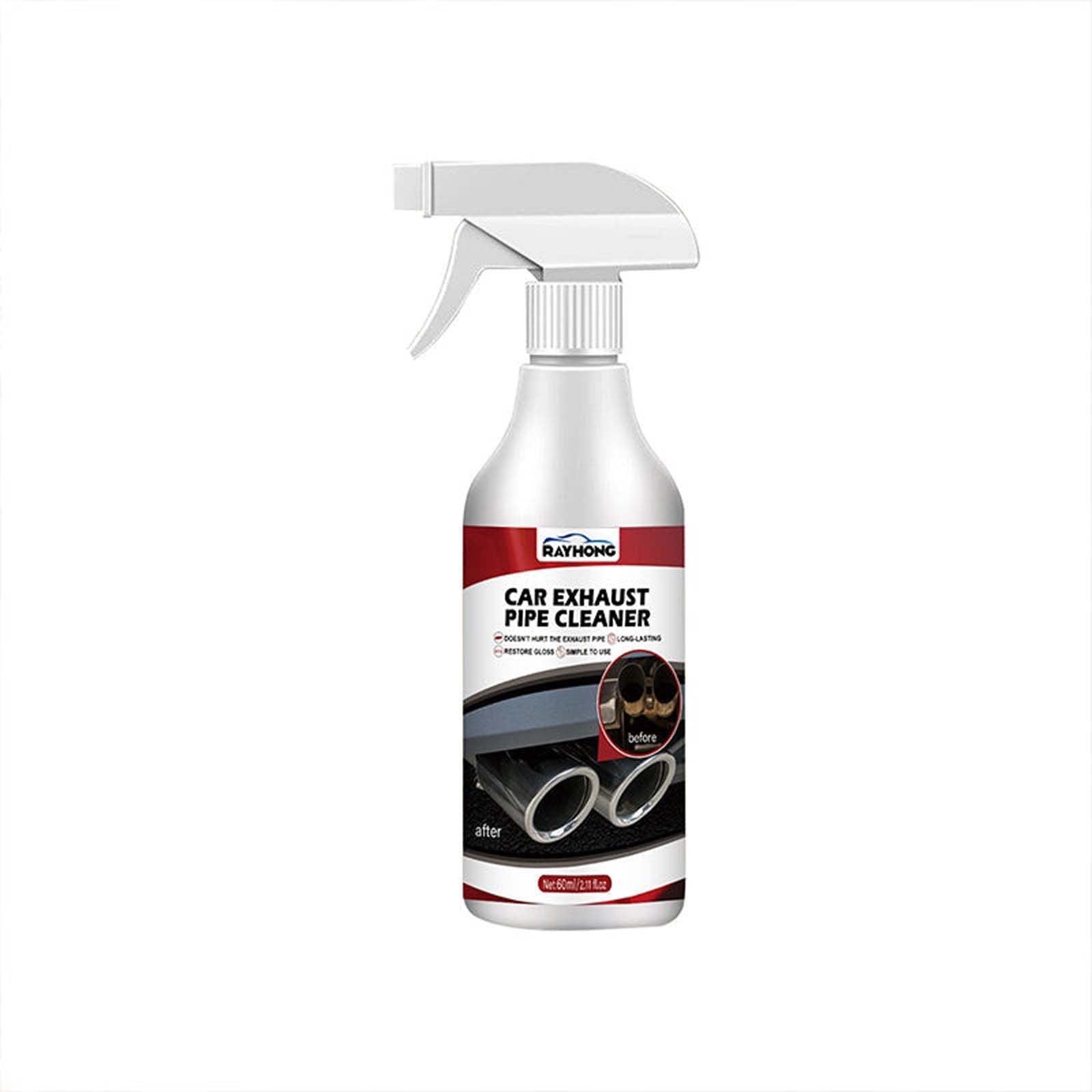 Anckoeil Car Exhaust Pipe Cleaning Agent Rust Removal Carbon Deposition Removal Black Removal Cleaning Agent Car and Motorcycle Maintenance 60Ml