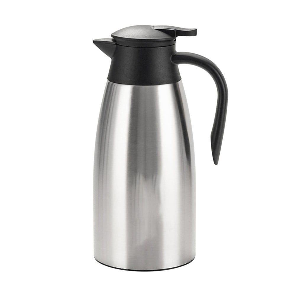 68 Oz Stainless Steel Thermal Carafe, Insulated Thermos Double Walled Vacuum Flask, Heat & Cold Retention 12-hour Heat And 24-hour Cold Retention For Coffee Beverage (Red) Price In UAE | Noon UAE - View #4