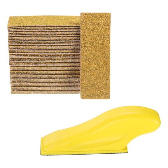 70 Pack Detail Sander Paper 240 Grit 3.5" x 1.2" Micro Hand Sanding Papers Sheets