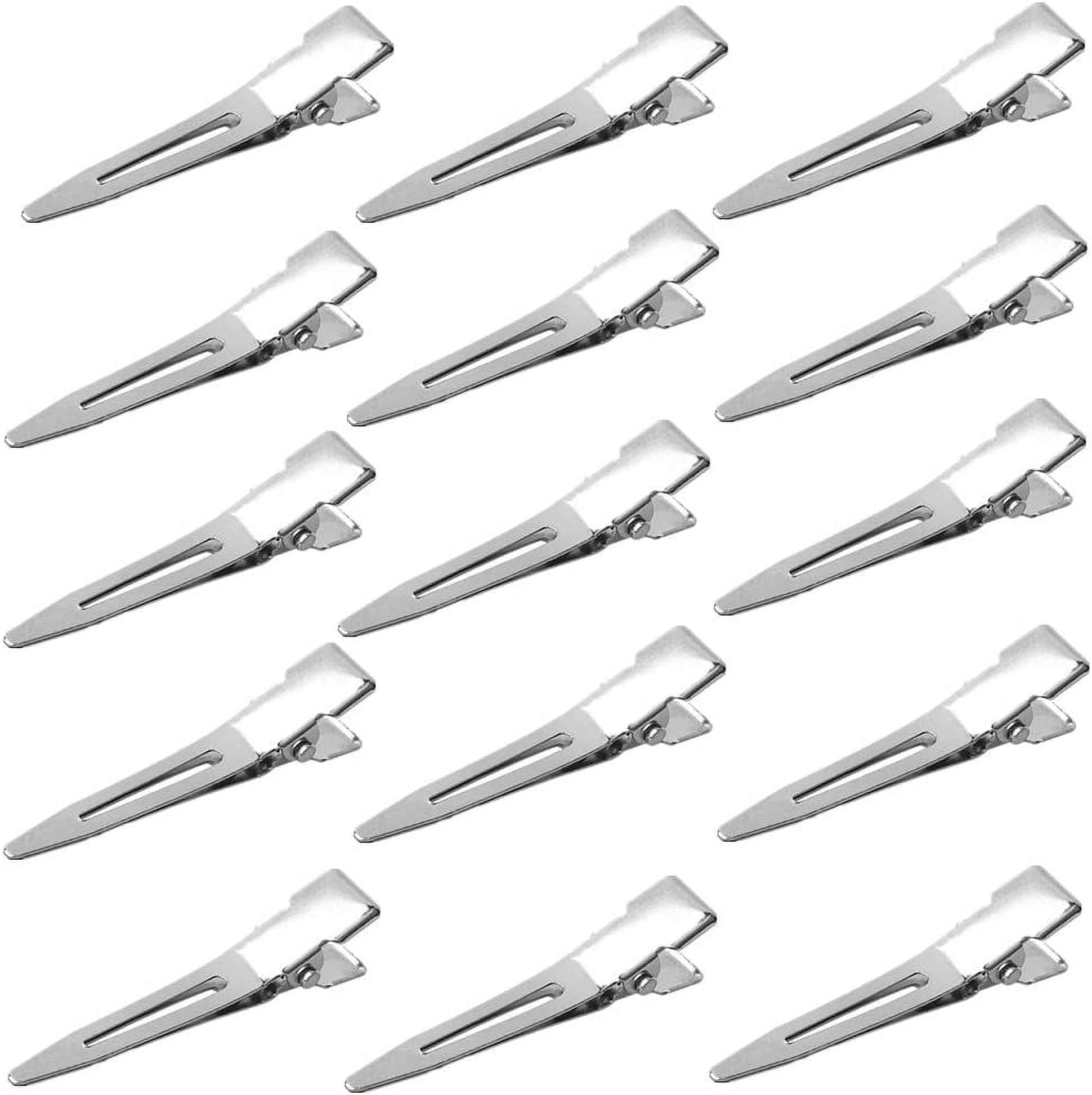 70 Pcs Curl Clips Alligator Hair Clips Duck Bill Metal Hair Clip Single