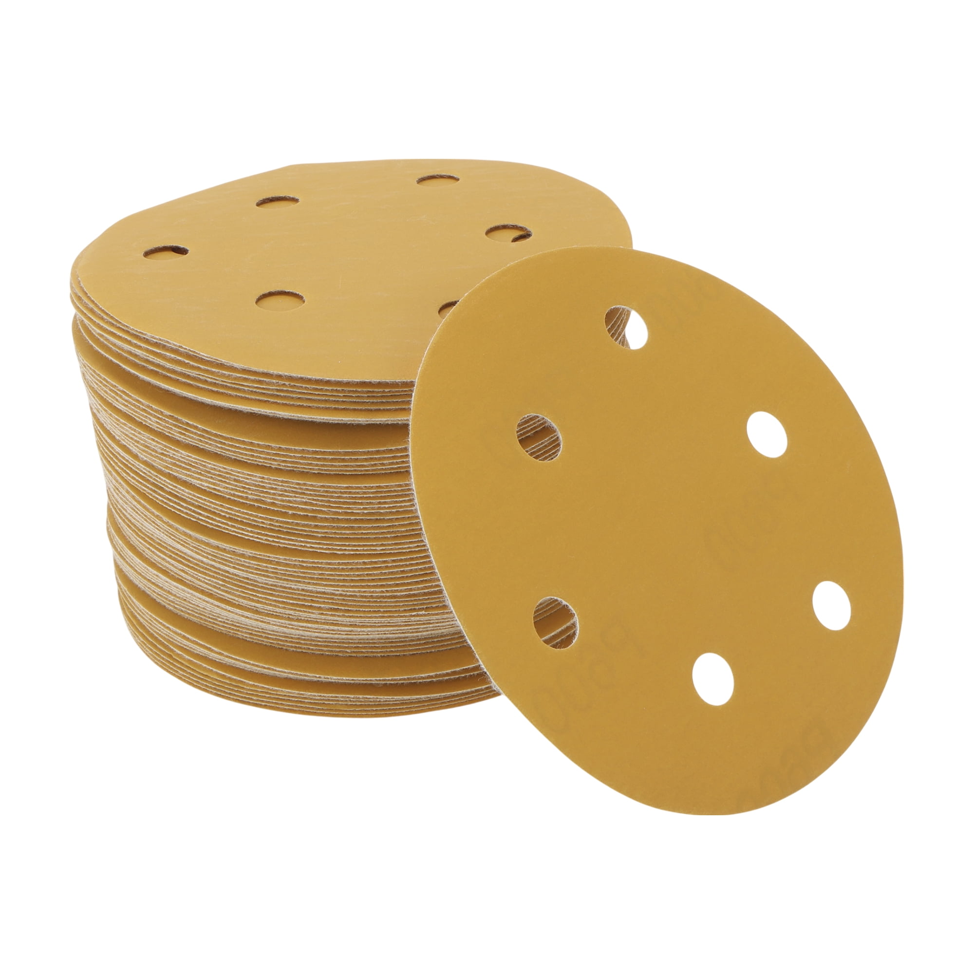 Sandpaper Rounded 70 Pcs Round Sandpaper 6 600 Grit Hook and Loop Sanding Sheets ...