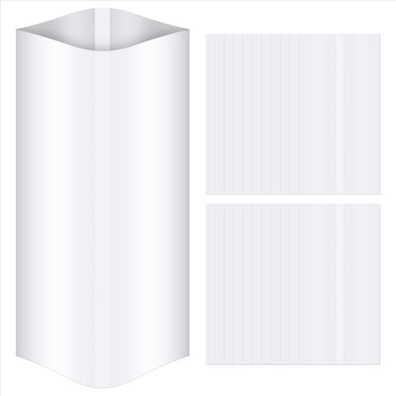 70-Pcs Sublimation Shrink Wrap Film 5 x 10-Inch, Heat Transfer Bags White Bands for Mug