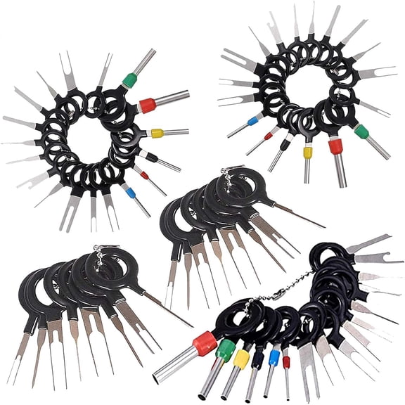 70 Pcs Terminal Removal Key Tool, Pin Extractor Puller Repair Remover for Most Connector Terminals