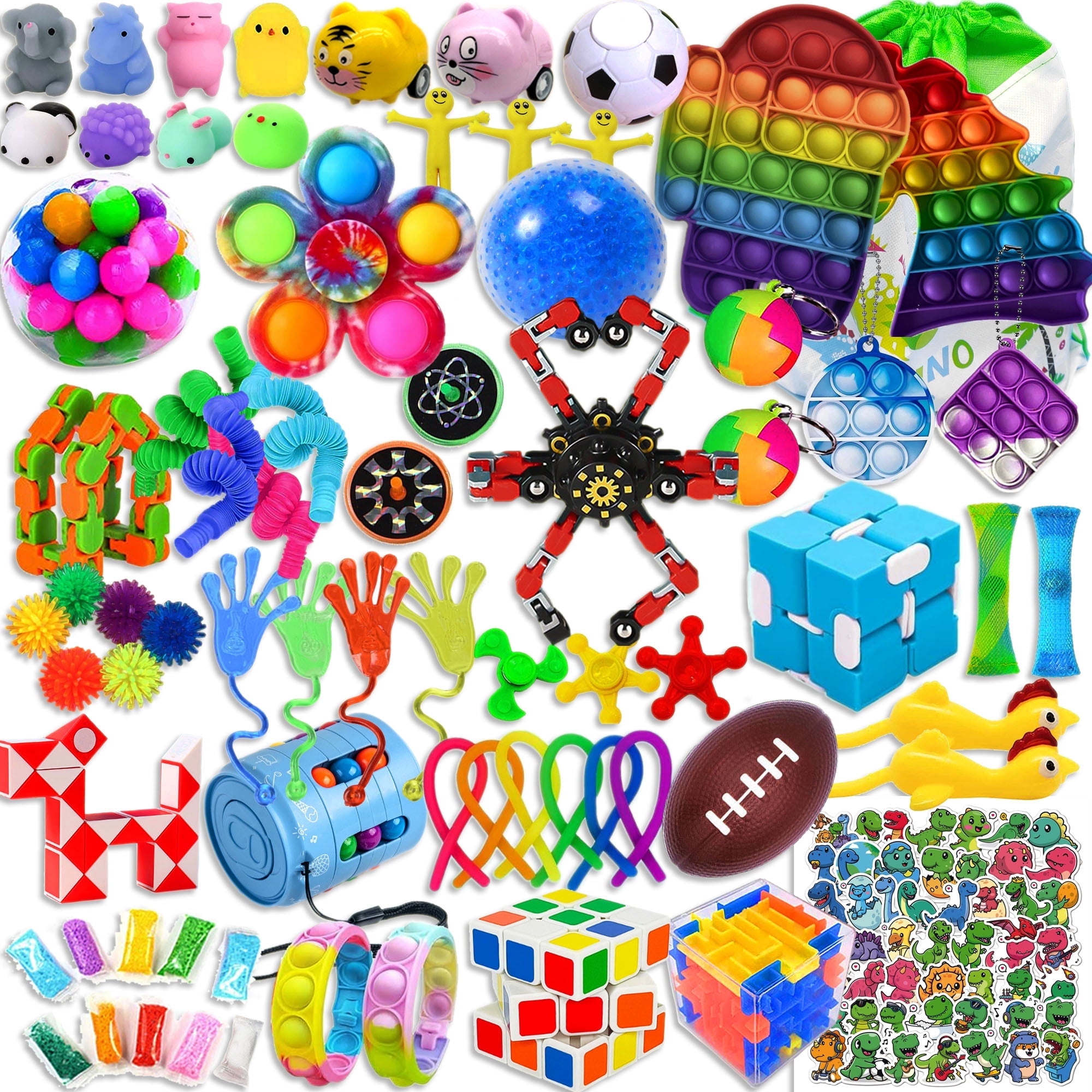 Hongyou 120-Piece Fidget Toys Party Favors Gifts for Kids, Adults
