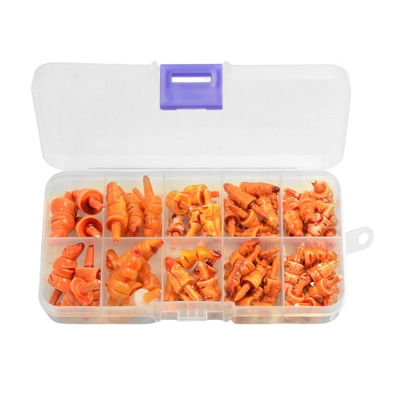 70 Pieces Snowman Noses Mini Toys Making Materials for Plush Animals Puppet