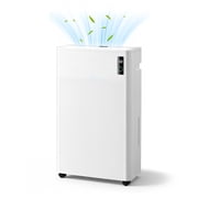 Dimedeal 70 Pint Basement Dehumidifier for Home Covers up to 4500 sq.ft, 3 Modes with Intelligent Humidity Control, Continuous Drain Hose, Quiet