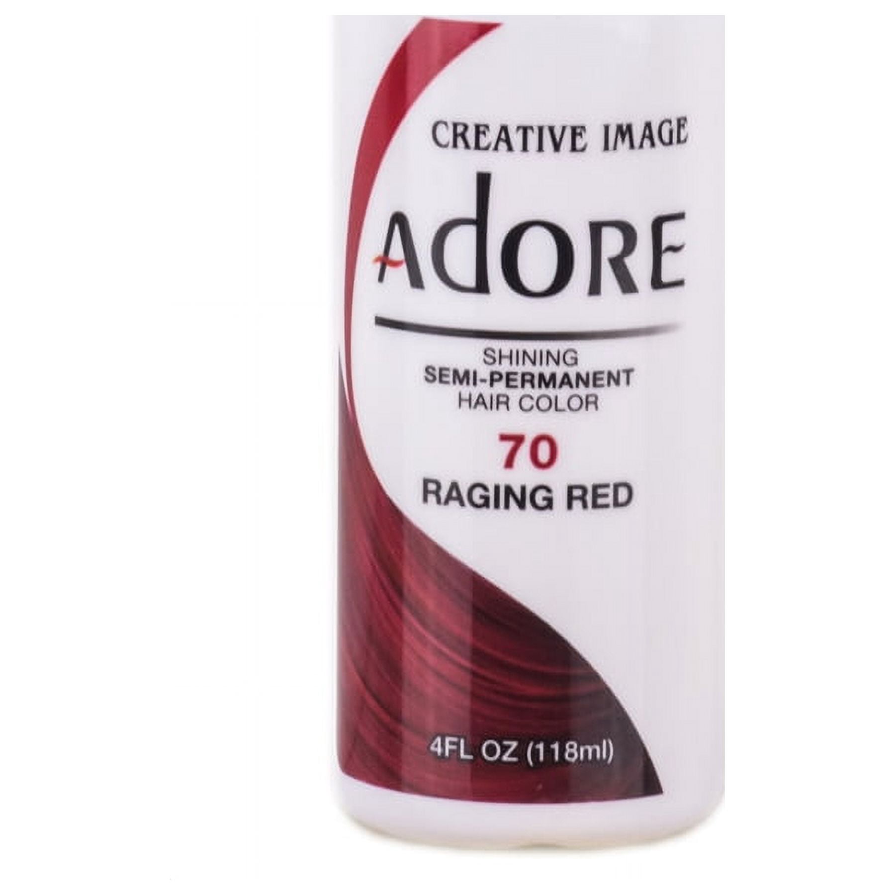 Raging Red Roo 70 Raging Red , ADORE Creative Image Shining SEMI-PERMANENT Hair Color ...