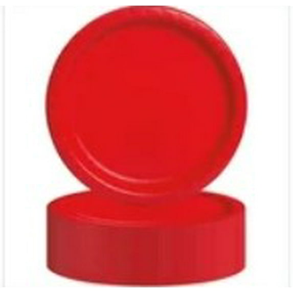 Way To Celebrate Red Ravishing 7" Plates 70 Count