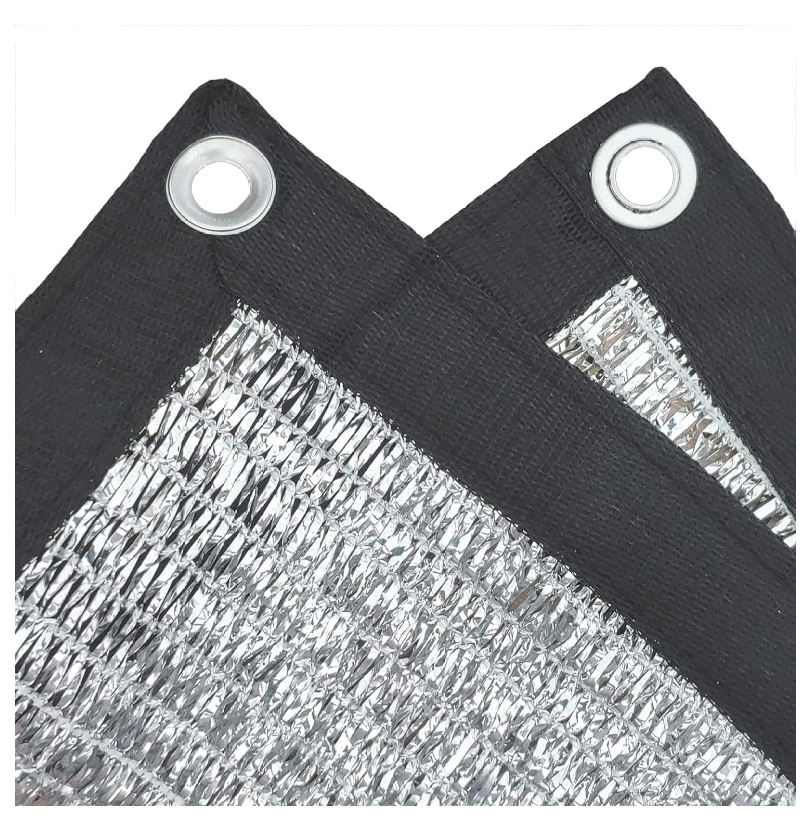 70 Reflective Shade Cloth Mesh with Grommets, Sun Block