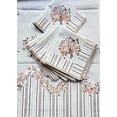 thumbnail image 1 of 70" Round Blue Tablecloth Printed, Round-1 pc +39" Square Overlay+6 Napkins Set, 1 of 11