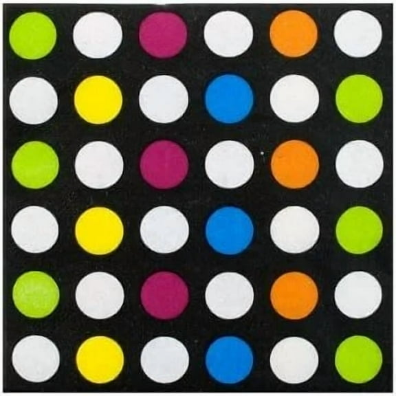 70'S Decades Disco Retro Dance Theme Party Paper Beverage Napkins