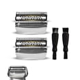 thumbnail image 1 of 70 S Replacement Head Compatible with Series 7 Electric Shavers, 2 Pack,Compatible Models 720cc, 730cc, 735s, 750cc, 760cc, 790cc, and 795cc; Silver, 1 of 6