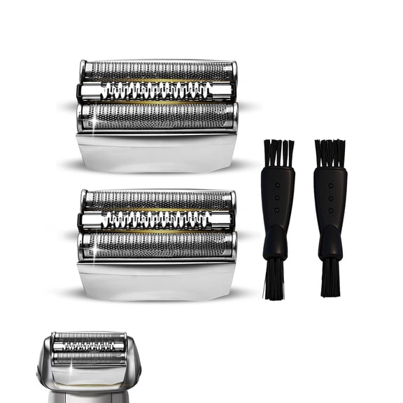 70 S Replacement Head Compatible with Series 7 Electric Shavers, 2 Pack,Compatible Models 720cc, 730cc, 735s, 750cc, 760cc, 790cc, and 795cc; Silver