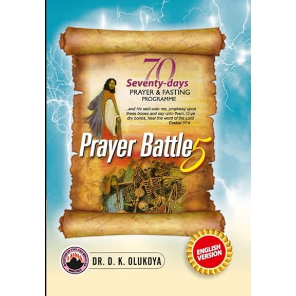 Pre-Owned 70 Seventy Days Prayer and Fasting Programme 2024 Edition: Prayer Battle, 9789789202638, 9789202636, Paperback,