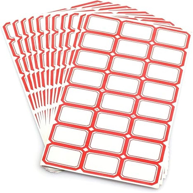 70 Sheet / 1680pcs Self-Adhesive Label Stickers for Office Supply ...