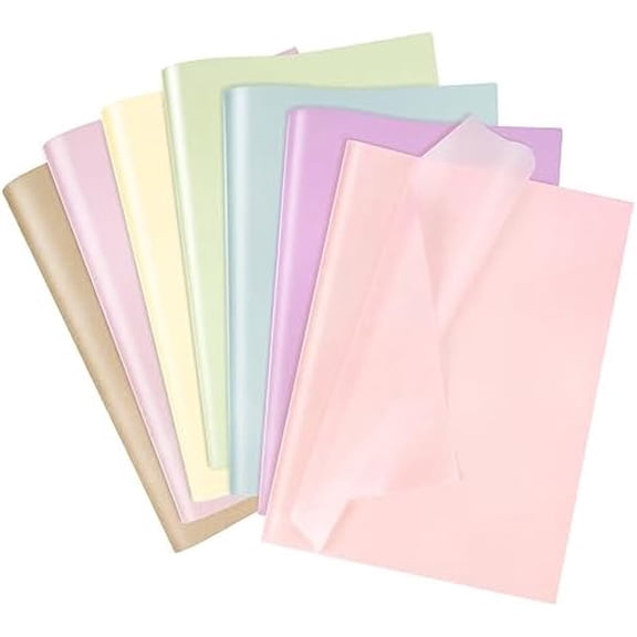 70 Sheets Tissue Paper, Metallic Gift Tissue Paper for Gift Bags, Gift Wrapping & Packaging, Colorful Gift Wrap Perfect for Birthdays, Holidays, Weddings, Art Crafts, Party Decor,19.7x13.8