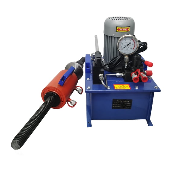70 Ton Excavator Sleeve Pressing Machine 220V ManualElectric Integrated Pump Bushing Press