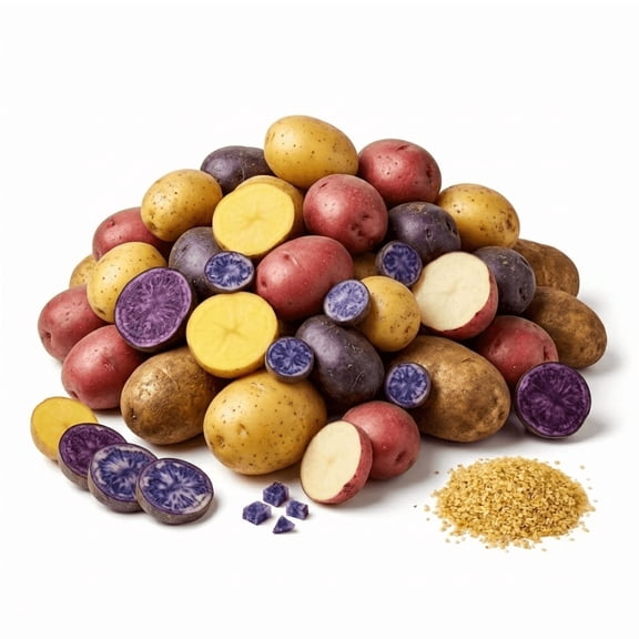 70 True Potato Seeds Mix Potatoes Seeds Potato Not Tuber