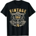 thumbnail image 1 of 70 Year Old Gift Vintage 1954 Man Myth Legend 70th Birthday T-Shirt, 1 of 4