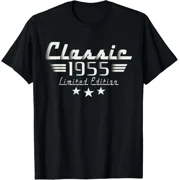 70 Year Old Gifts Classic 1955 Limited Edition 70Th Birthday T Shirt Birthday Gifts; For Men & Women