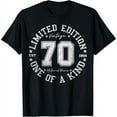 thumbnail image 1 of 70 Year Old Gifts Vintage 1955 Limited Edition 70th Birthday T-Shirt, 1 of 7