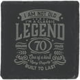 thumbnail image 1 of Pavilion Gift Company - 70 Years - 4" Slate Coaster, 1 of 8
