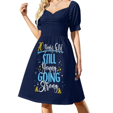 70 Years Old Birthday 70th Birthday Sleeveless Dress ladies dresses for special occasion fairy dress Dress
