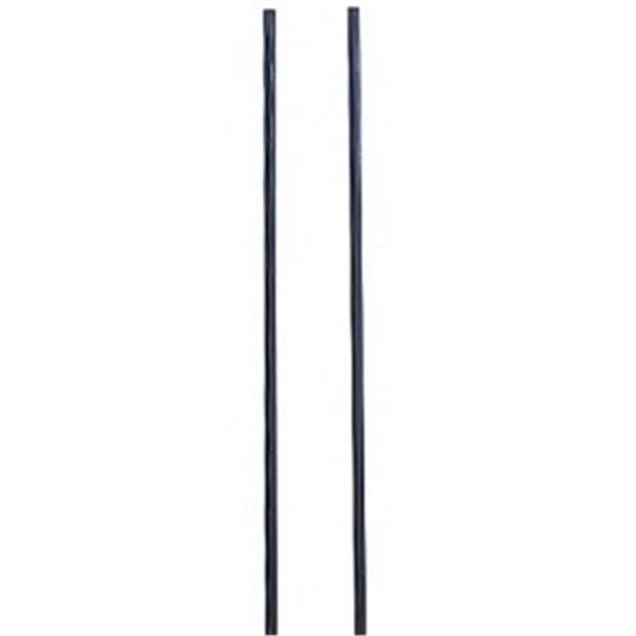 70 in. Wall Mounted Tip Out Bin Rail - Set of 2