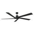 thumbnail image 1 of 70 inch 5 Blade Ceiling Fan-Midnight Black Finish Bailey Street Home 96-Bel-4490044, 1 of 10