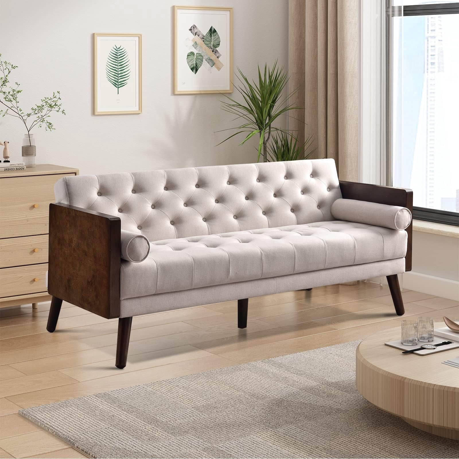 67.7” Futon Sofa bed