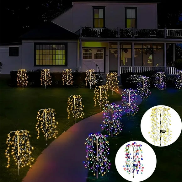 up to 70% off karymi Christmas Solar Firecrackers Ground Lights Courtyard Garden Small Courtyard Decoration Scene Outdoor Grass Lights Outdoor Party Decor Christmas Gifts