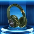 thumbnail image 1 of up to 70% off karymi Headphones Wireless Bluetooth Headset Subwoofer Bluetooth Mobile Computer Game Music Sports Game Headphones with LED Lights Christmas Gifts, 1 of 8