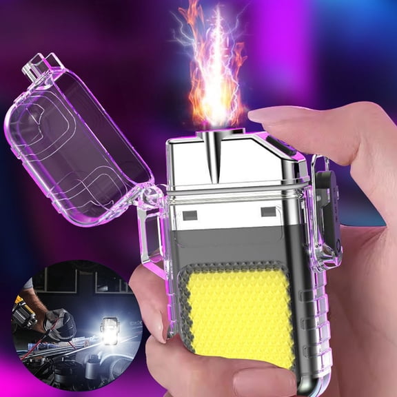 up to 70% off karymi Multifunctional Keychain Light Electric Wire Lighter Portable Lighting Work Light Strong Light Flashlight Birthday Gifts
