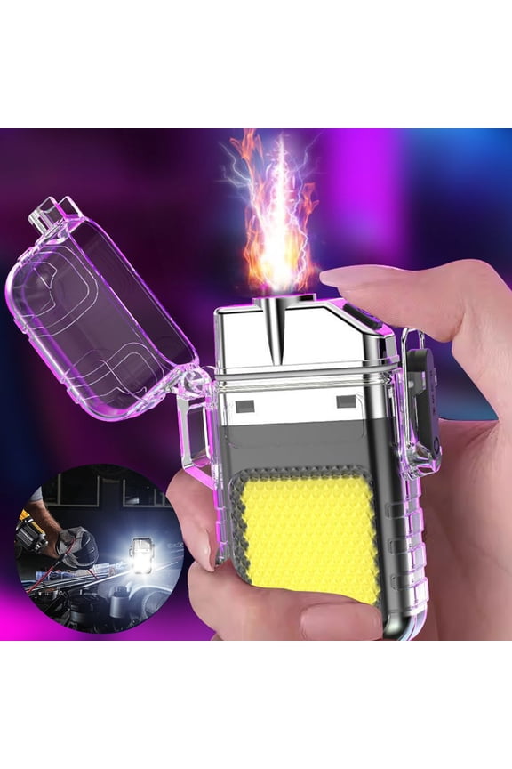 up to 70% off karymi Multifunctional Keychain Light Electric Wire Lighter Portable Lighting Work Light Strong Light Flashlight Birthday Gifts